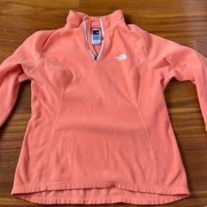 North Face 1/4 zip size small